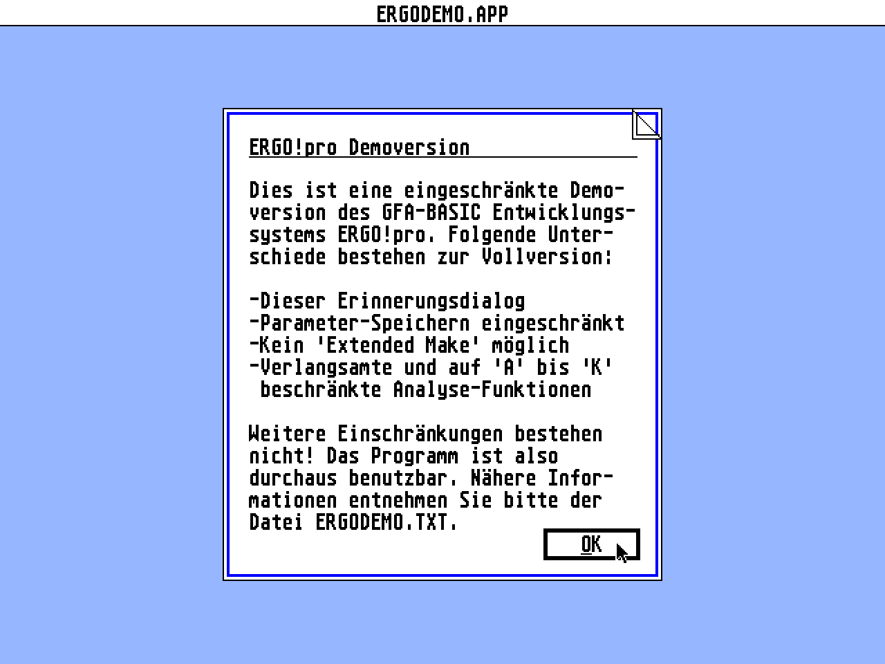 Ergo!pro — screenshot 1